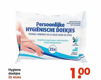 Wibra Hygiene Doekjes aanbieding