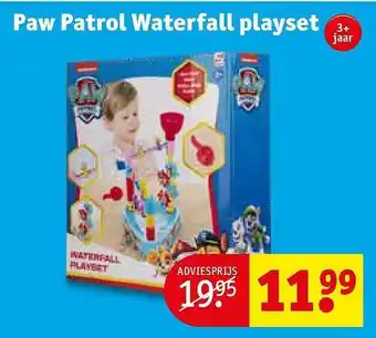 Kruidvat Paw Patrol Waterfall Playset aanbieding