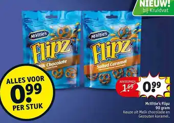 Kruidvat McVitie's Flipz aanbieding