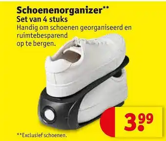 Kruidvat Schoenenorganizer aanbieding