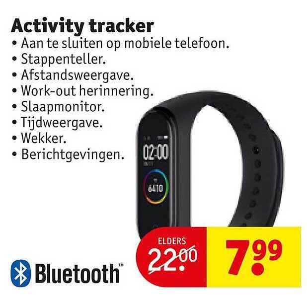 Activity Tracker aanbieding bij Kruidvat