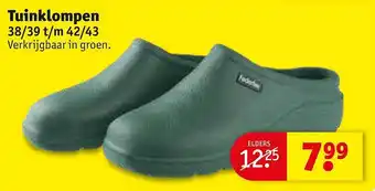 Kruidvat Tuinklompen aanbieding