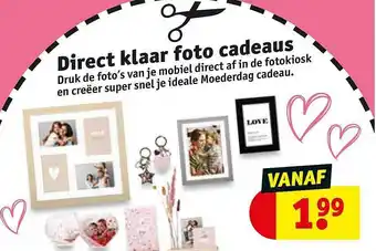 Kruidvat Direct Klaar Foto Cadeaus aanbieding