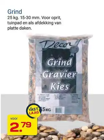 Kluswijs Grind aanbieding