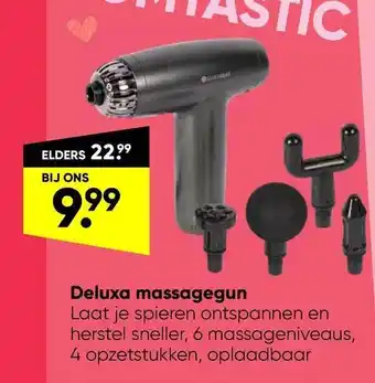 Big Bazar Deluxa Massagegun aanbieding