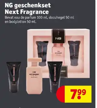 Kruidvat NG geschenkset Next Fragrance aanbieding