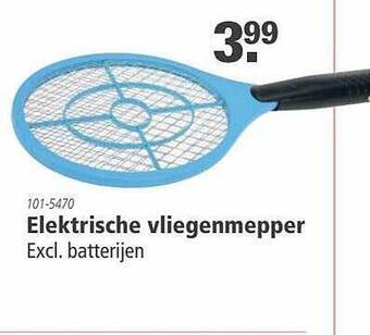 Marskramer Elektrische Vliegenmepper aanbieding