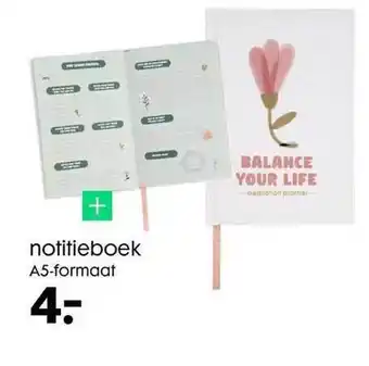 HEMA Notitieboek A5-Formaat aanbieding