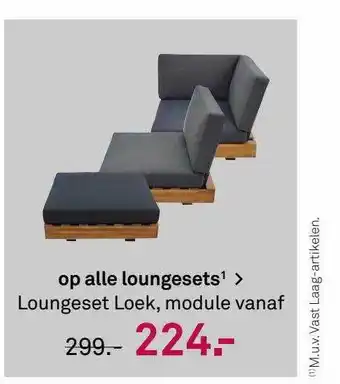 Karwei Op Alle Loungesets¹ > Loungeset Loek, Module aanbieding