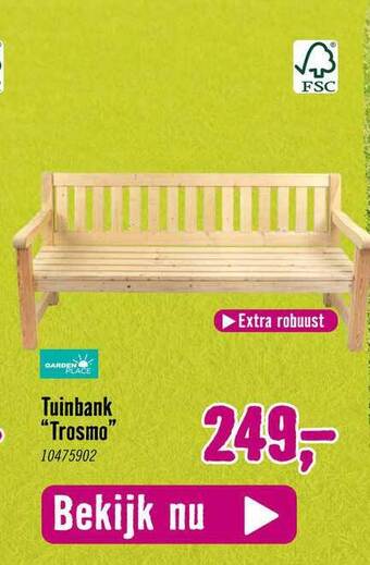 Hornbach Tuinbank aanbieding