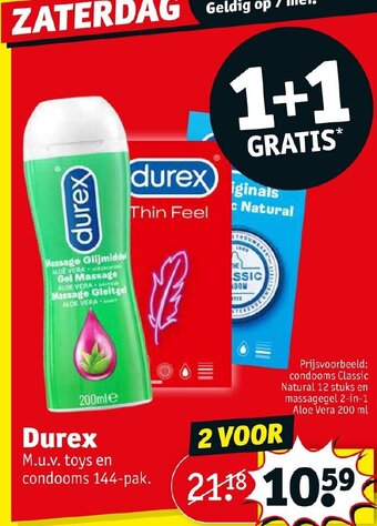 Kruidvat Durex aanbieding