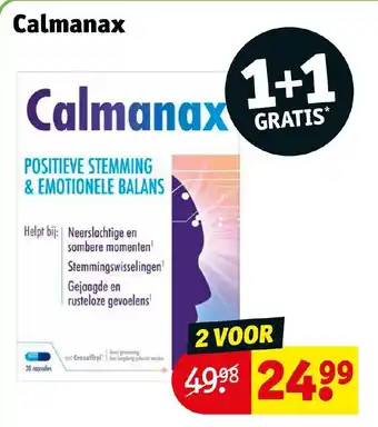 Kruidvat Calmanax aanbieding