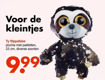 Wibra Ty Flippables aanbieding