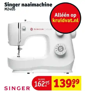 Kruidvat Singer naaimachine aanbieding