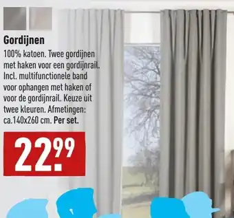 ALDI Gordijnen aanbieding