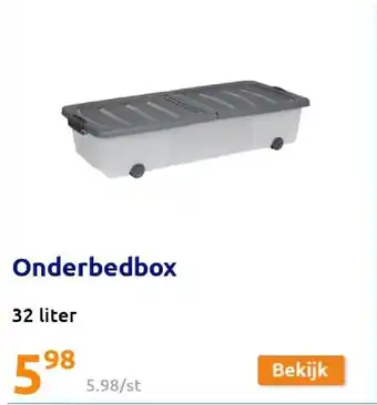 Action Onderbedbox 32 liter aanbieding