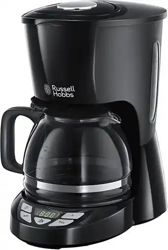 Amazon Russell Hobbs Koffiemachine, filterkoffiezetapparaat 1,25L, grote capaciteit - zwarte 2... aanbieding