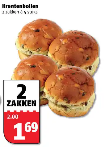 Poiesz Krentenbollen aanbieding