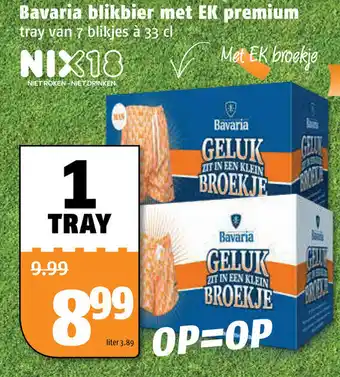 Poiesz Bavaria met EK premium 7*330ml aanbieding