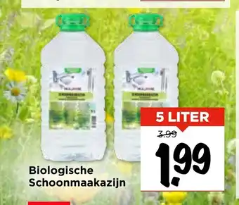 Vomar Voordeelmarkt Biologische Schoonmaakazijn 5 liter aanbieding