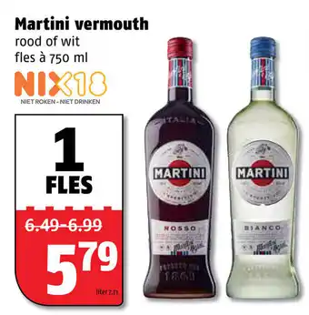 Poiesz Martini Vermouth 750ml aanbieding