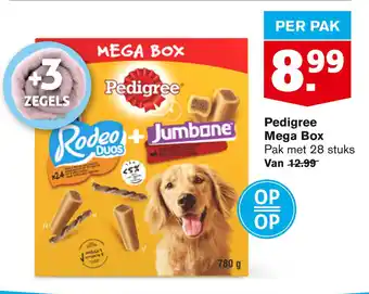 Hoogvliet Pedigree Mega Box aanbieding