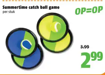 Poiesz Summertime catch ball game aanbieding