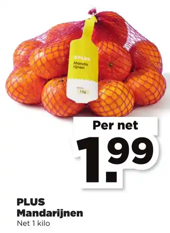 PLUS PLUS Mandarijnen 1kg aanbieding