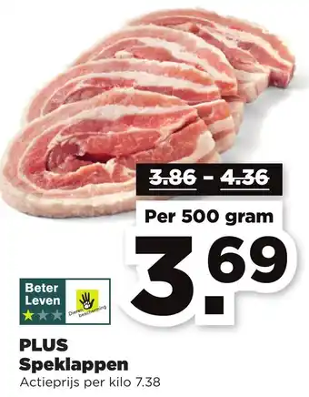 PLUS Plus Steklappen 500g aanbieding