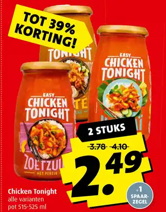 Boni Chicken Tonight 515-525 ml aanbieding