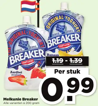 PLUS Melkunie Breaker 200g aanbieding