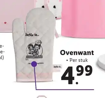 Lidl Ovenwant aanbieding