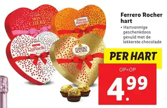 Lidl Ferrero Rocher hart aanbieding