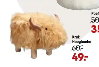 Kwantum Kruk Hooglander aanbieding