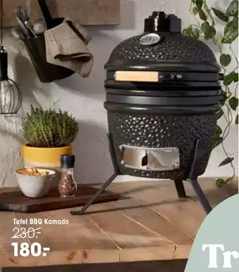 Kwantum Tafel BBQ Kamado aanbieding