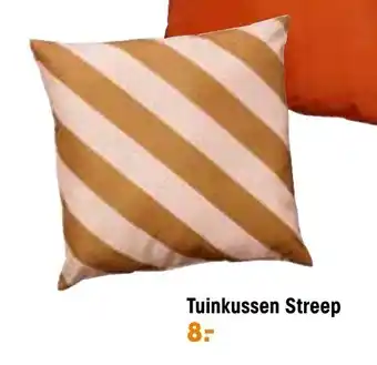 Kwantum Tuinkussen Streep aanbieding