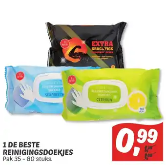 Dekamarkt 1 de beste reinigingsdoekjes aanbieding