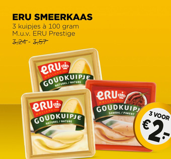Jumbo ERU SMEERKAAS aanbieding