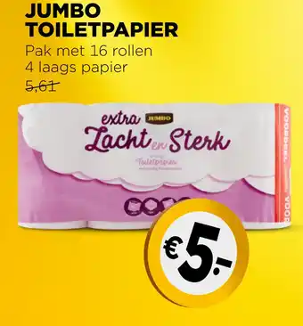 Jumbo JUMBO TOILETPAPIER aanbieding