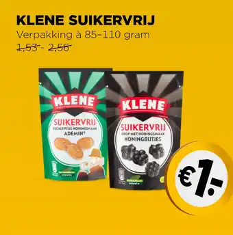 Jumbo KLENE SUIKERVRIJ aanbieding