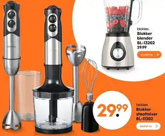 Blokker Blokker Staafmixer BL-11302 aanbieding