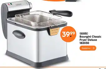 Blokker Bourgini Classic Fryer Deluxe 182030 aanbieding