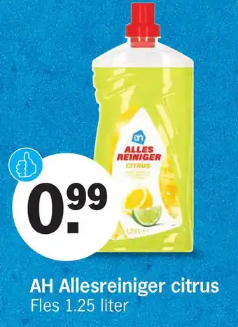 Albert Heijn AH Allesreiniger citrus aanbieding