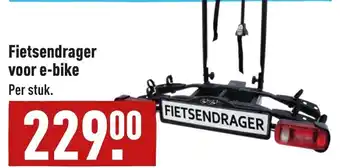 ALDI Fietsendrager voor e-bike aanbieding