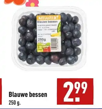 ALDI Blauwe bessen 250g aanbieding