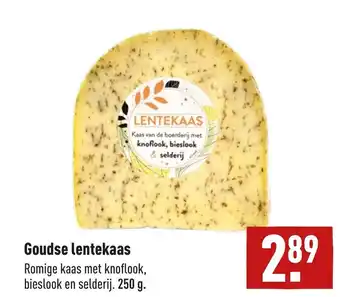 ALDI Goudse lentekaas 250g aanbieding