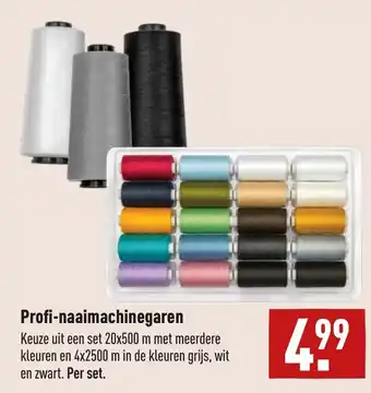 ALDI Profi-naaimachinegaren aanbieding