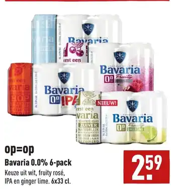 ALDI Bavaria 0.0% 6-pack aanbieding