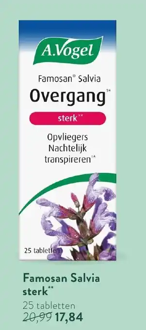 Holland & Barrett Famosan Salvia sterk aanbieding