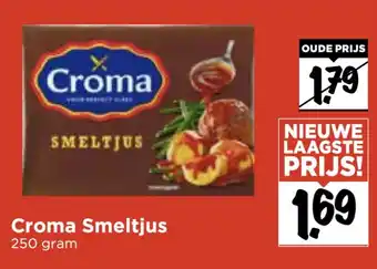 Vomar Voordeelmarkt Croma Smeltjus 250 gram aanbieding